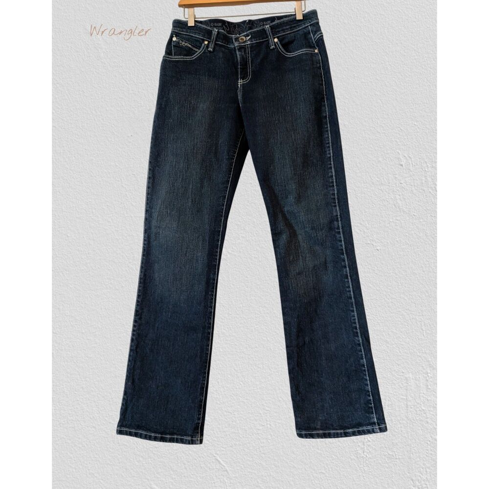 Wrangler Q-Baby No Gap Waistband WRQ20AU straight leg jeans  Sz 7/8x32